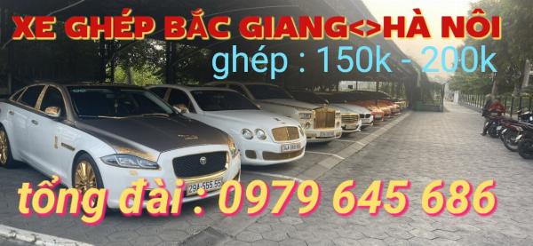 XE GHÉP BẮC GIANG - HÀ NỘI